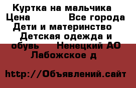 Куртка на мальчика › Цена ­ 1 000 - Все города Дети и материнство » Детская одежда и обувь   . Ненецкий АО,Лабожское д.